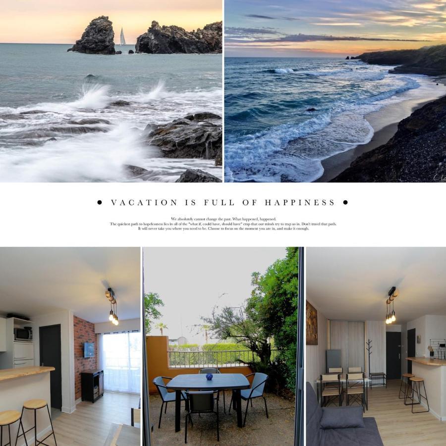 Cap D'Agde Falaises - Rez De Jardin, Proche Plages Eksteriør bilde